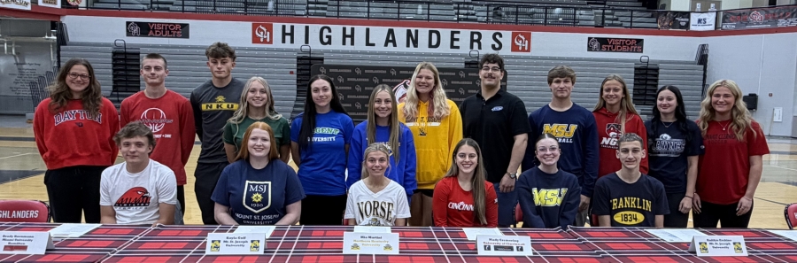 Oak Hills Athletics - Spring College Signing Day, May 7th